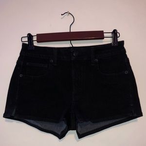black american eagle shorts